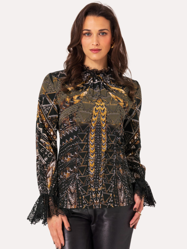 SILK BLOUSE ELEONORA